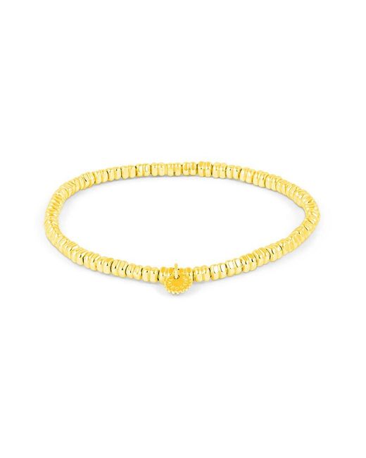 Tateossian Metallic Silver Bracelet for men