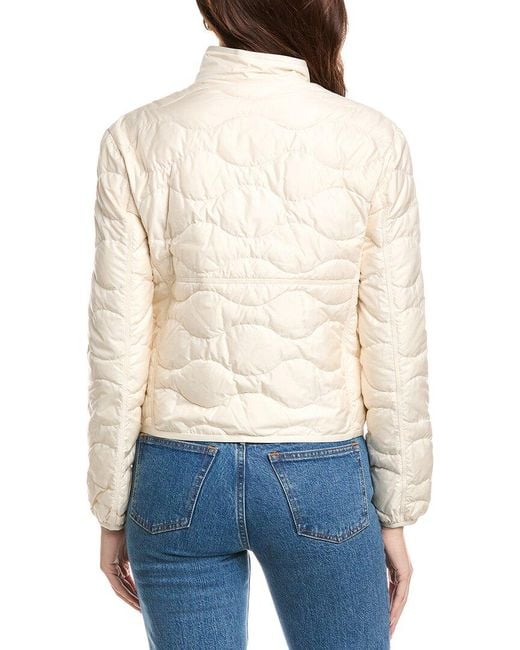 Moncler Natural Quilted Down Jacket