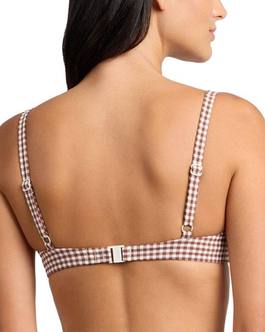Onia Brown Marilyn Bikini Top