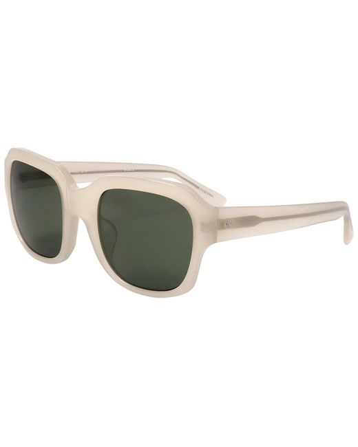Linda Farrow White Dvn47l 54mm Sunglasses