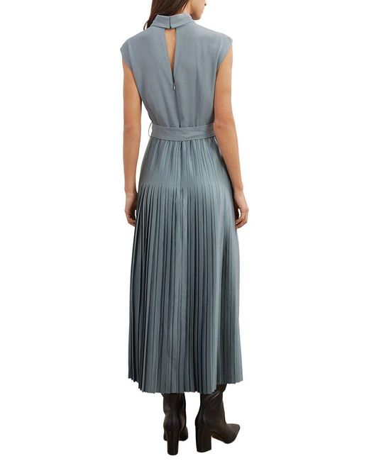Reiss Blue Ania Dress