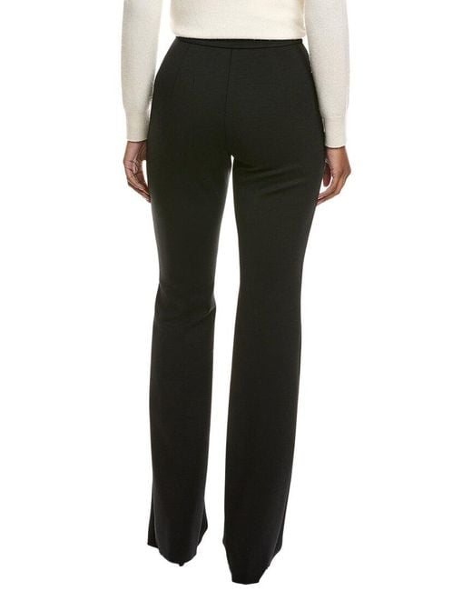 Max Mara Black Yana Wool-Blend Trouser