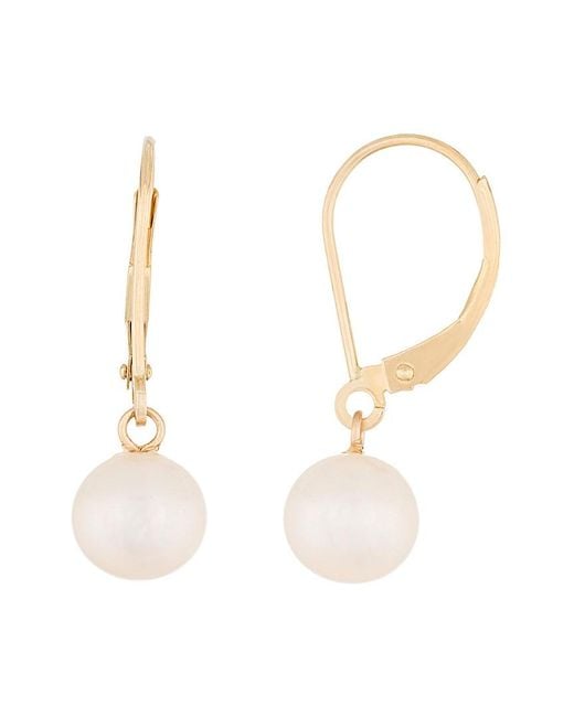 Masako Pearls Multicolor 14k 7-8mm Akoya Pearl Earrings