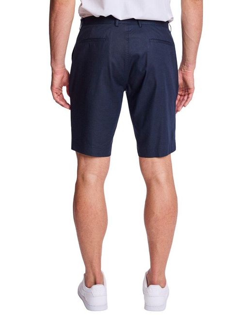 Paisley & Gray Blue Felix Linen-Blend Short for men