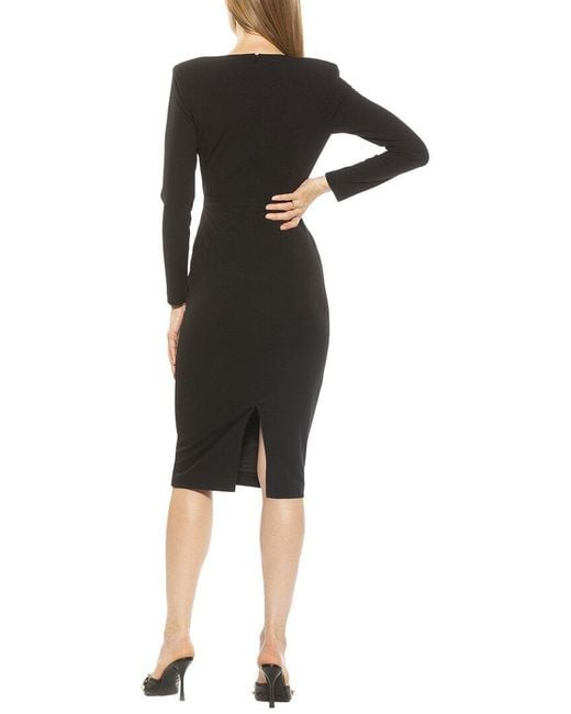 Alexia Admor Black Arleth Sheath Dress