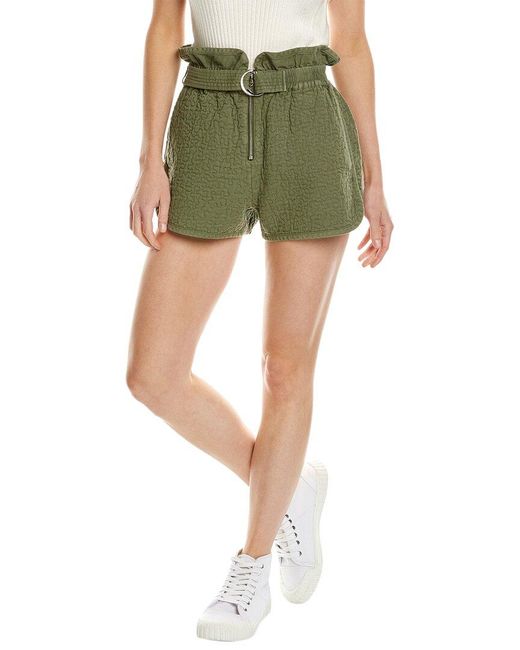 Sea Green Stan Sandwashed Quilt Short