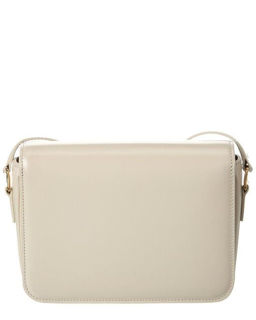 Céline Natural Triomphe Leather Shoulder Bag