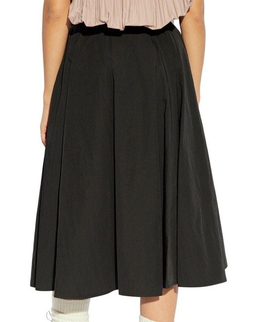 Moncler Black Midi Skirt