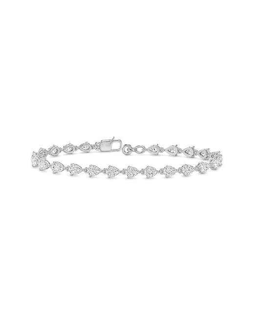 Lab Grown Diamonds White 14K 3.68 Ct. Tw. Lab-Grown Diamond Tennis Bracelet