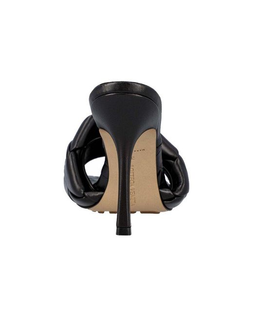Bottega Veneta Black Leather Lido Mule (Authentic Pre-Loved)