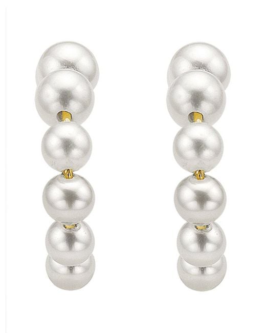 Effy Fine Jewelry White 14K 3,4,5Mm Pearl Earrings
