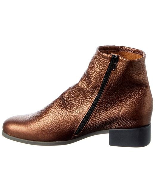 Arche Brown Twibby Leather Bootie
