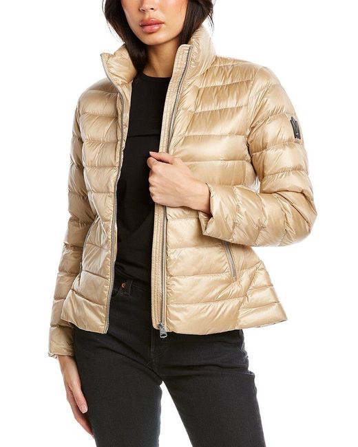 Mackage Synthetic Davina E3-lite Down Jacket in Beige (Natural) | Lyst