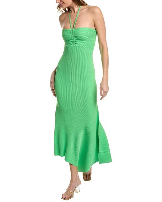 A.L.C. Green Sofia Maxi Dress