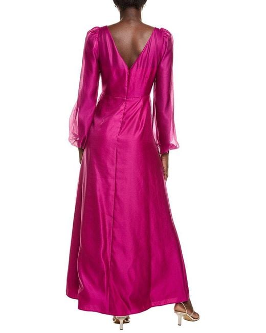 Kay Unger Pink Sydney Gown