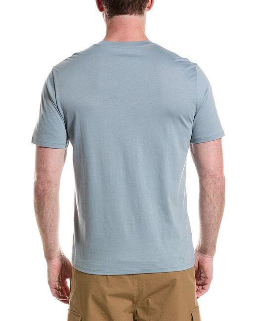 Vince Blue V-neck T-shirt for men