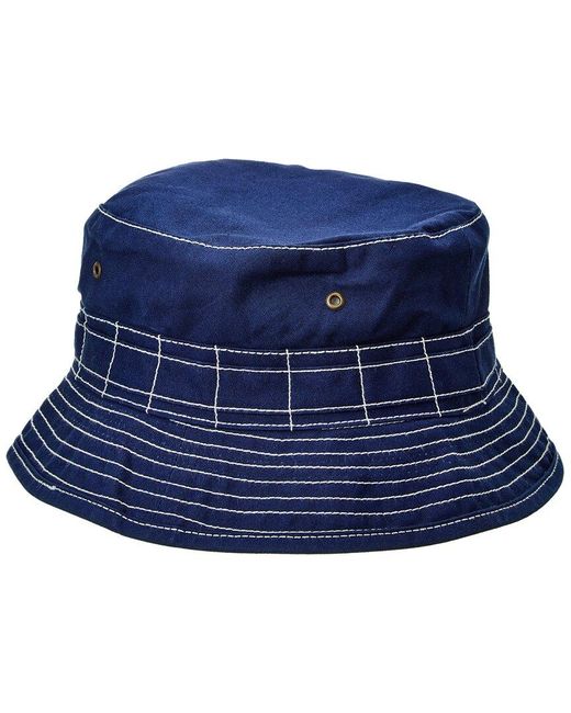Alex Mill Blue Brut X Bucket Hat for men