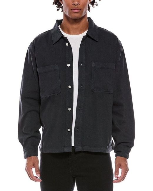 FRAME Black Frame Relaxed Shirt for men