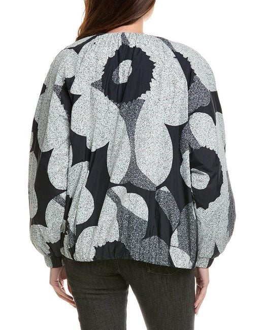 Marimekko Gray Silmu Unikko Jacket