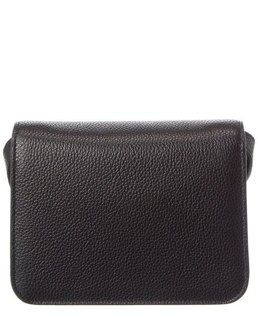 Ferragamo Black Leather Shoulder Bag