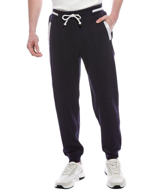 Brunello Cucinelli Blue Pant for men