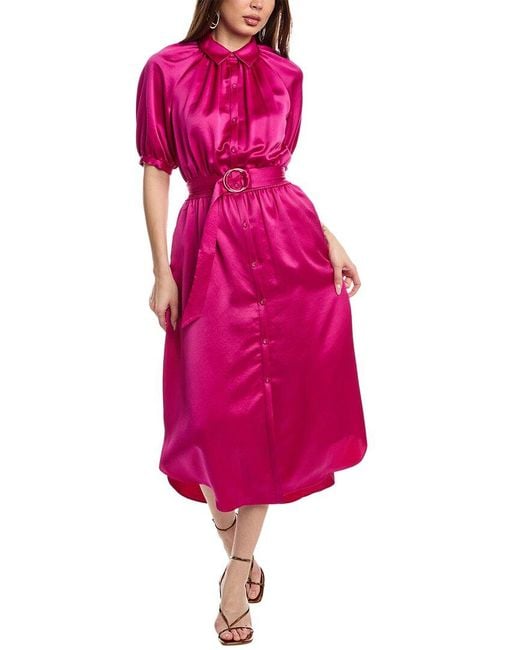 Ramy Brook Pink Janiyah Maxi Dress