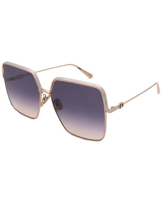 Dior Purple Ever 60mm Sunglasses