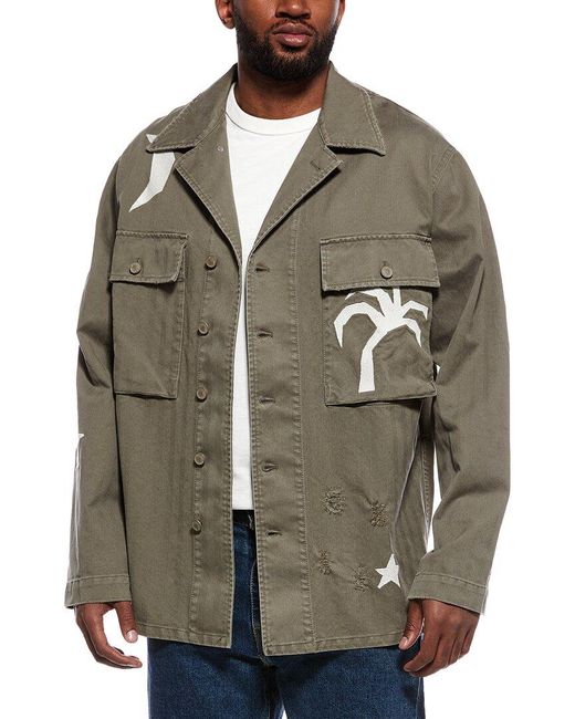 Palm Angels Brown Jacket for men