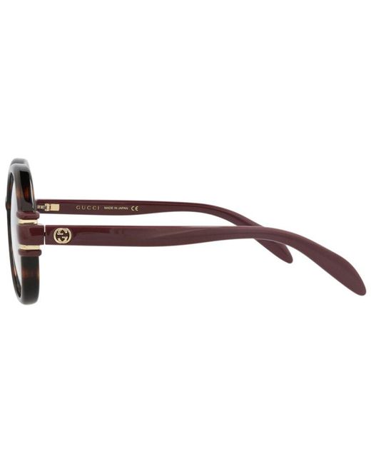 Gucci Brown Montblanc 53Mm Optical Frames