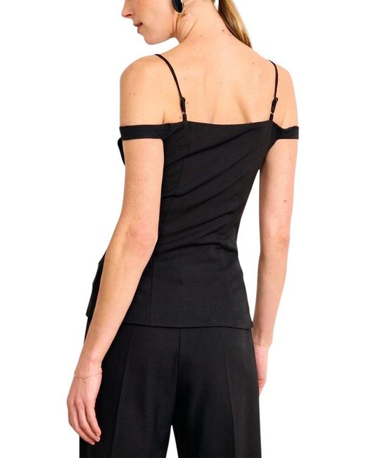 Line & Dot Black Elodie Top