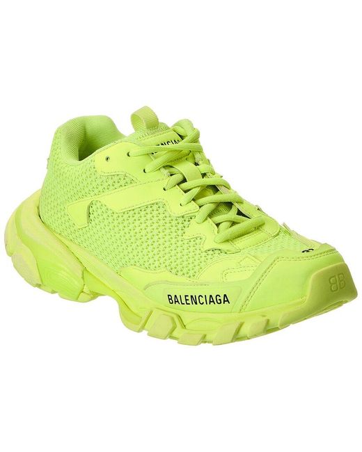 Balenciaga Green Track Mesh Sneaker