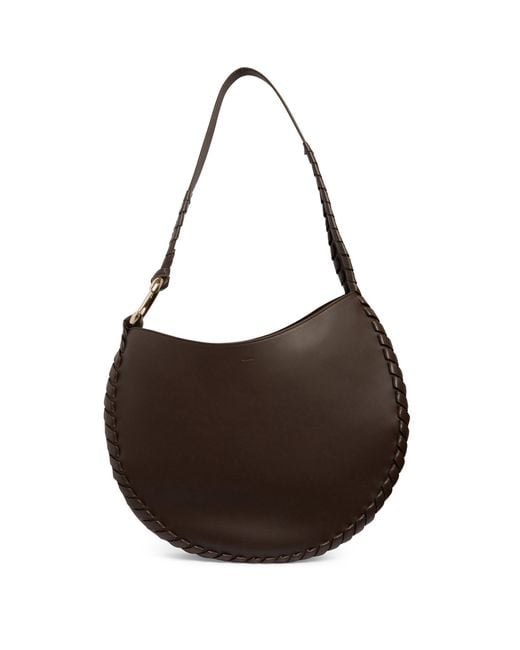 Chloé Borsa ''hobo'' Grande In Pelle Oliva in Brown | Lyst