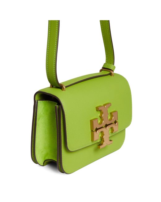 Tory Burch Borsa eleanor In Pelle Verde in Green Lyst