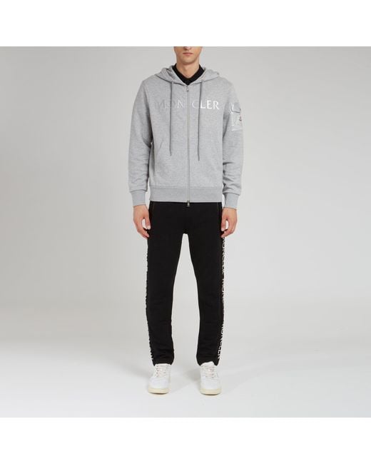 Felpa moncler best sale grigia