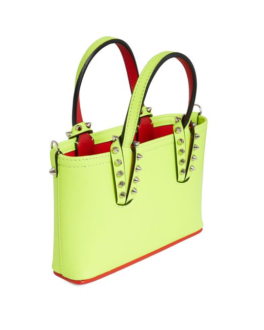 Borsa gialla pelle store