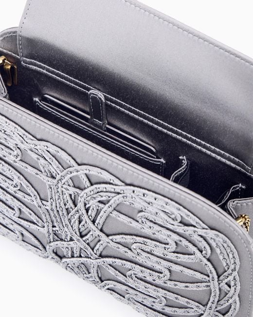 Giorgio Armani White Clutch La Prima