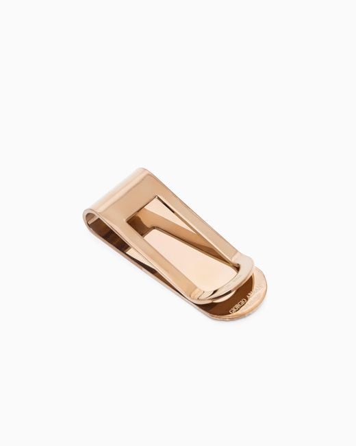 Giorgio Armani White Money Clip for men