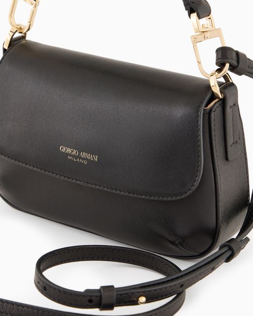 Giorgio Armani Black Mini La Prima Soft Bag
