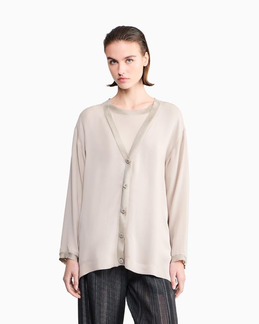 Giorgio Armani Gray Twin-Set