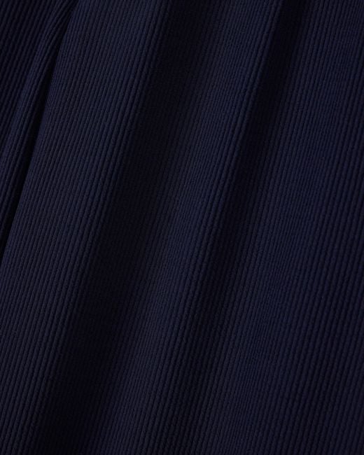 Giorgio Armani Blue Two-Pleat Pants for men