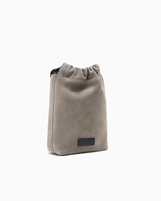 Giorgio Armani Gray Sacca for men