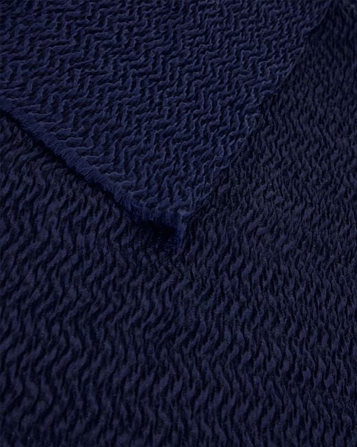 Giorgio Armani Blue Stole for men