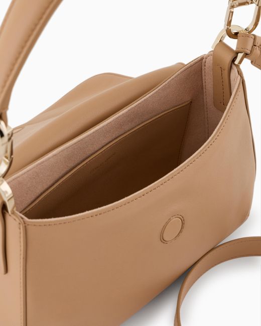 Giorgio Armani Natural Small La Prima Soft Bag