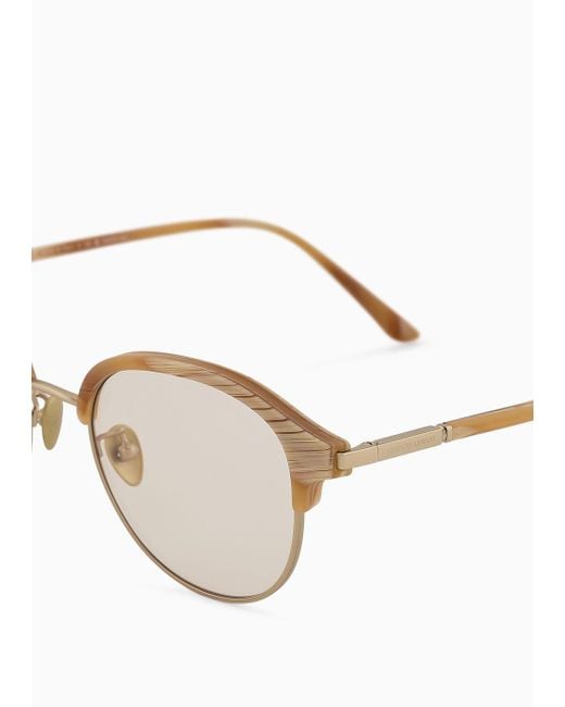 Giorgio Armani Multicolor Panto Sunglasses for men