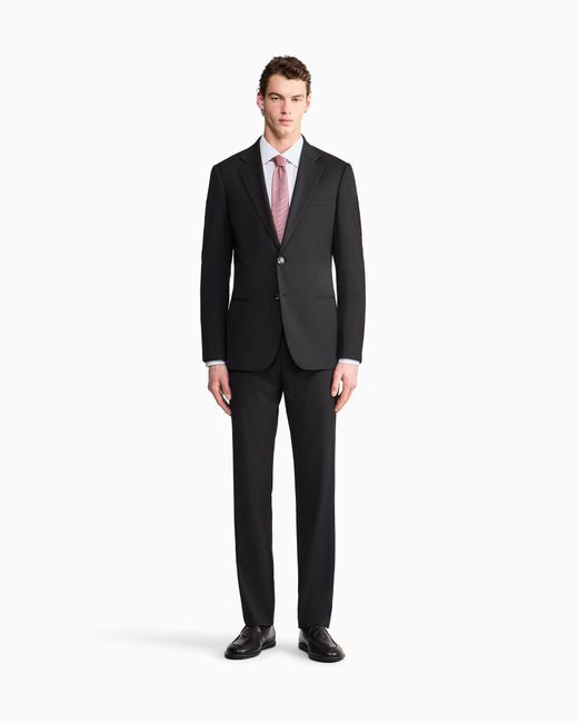 Giorgio Armani Black Soho Line Single-Breasted Suit for men