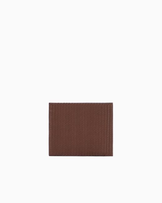 Giorgio Armani Brown Bi-Fold Wallet for men