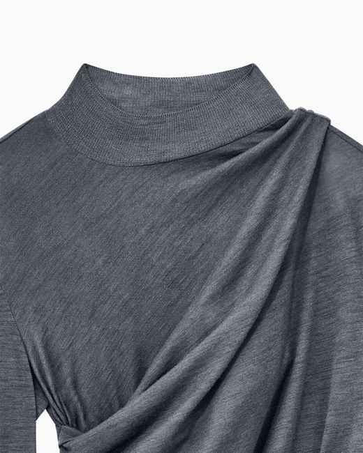 Giorgio Armani Blue Top