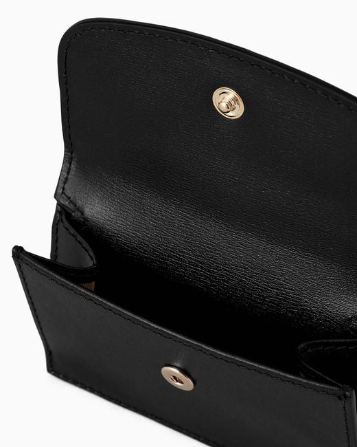 Giorgio Armani White Mini La Prima Trifold Wallet