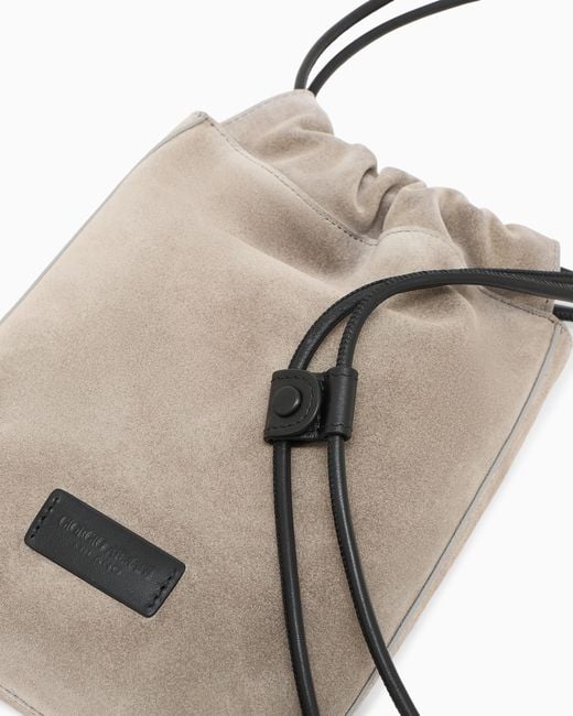 Giorgio Armani Gray Sacca for men