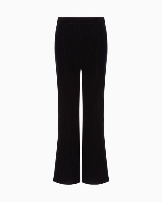 Giorgio Armani Black Cropped Trousers